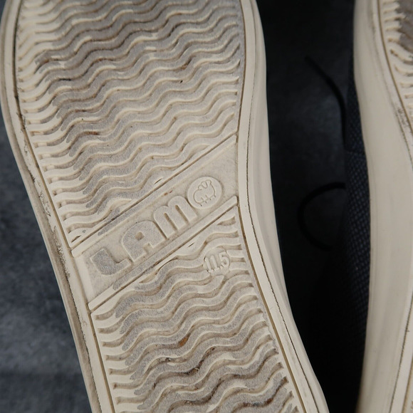 Lamo Shoes Womens 11 Casual Sneaker Chukka Lifestyle Canvas Grey Moc Toe 2 Eye - Picture 11 of 13